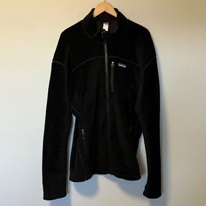 Patagonia Black Full-Zip Fleece Jacket